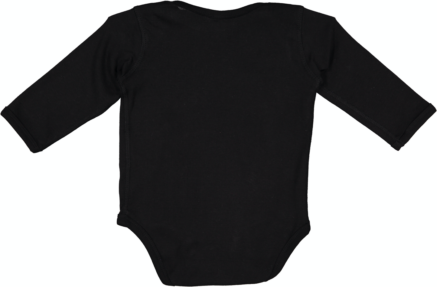 Infant Long-Sleeve Bodysuit - Black
