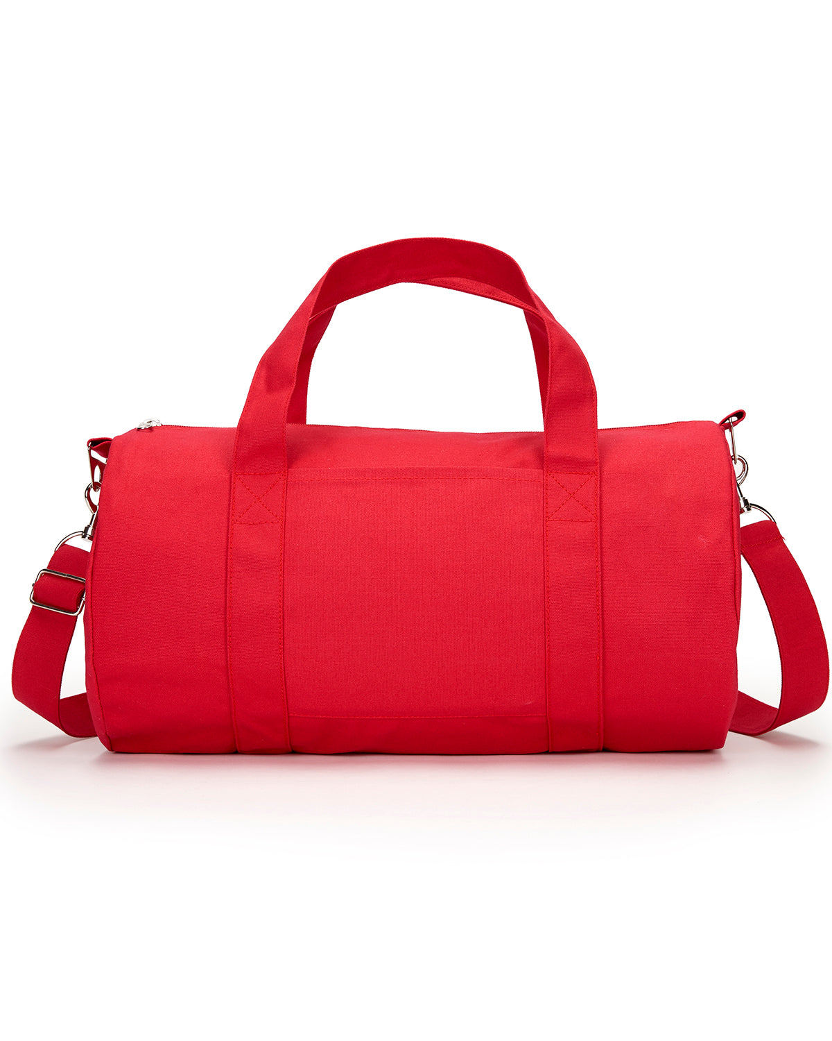 Grant Cotton Canvas Duffel Bag - Red