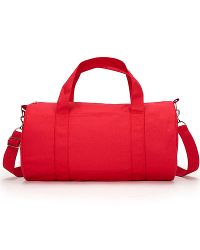 Grant Cotton Canvas Duffel Bag - Red