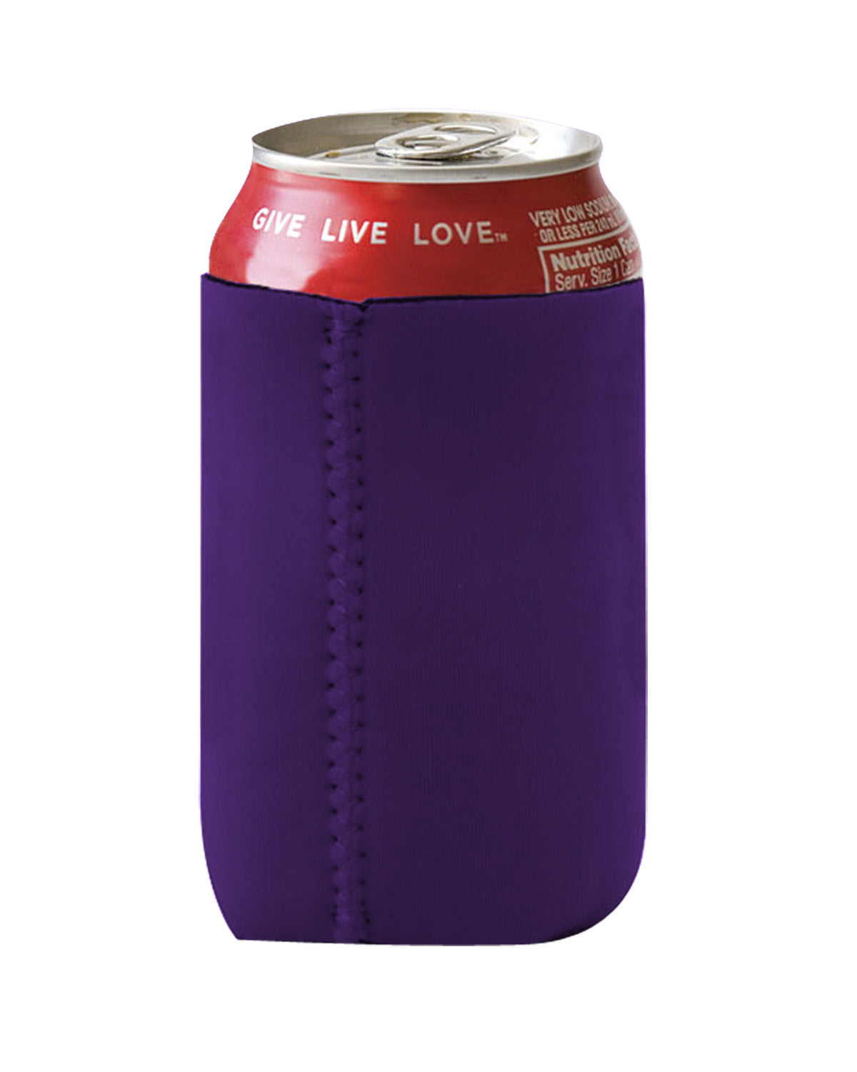 Neoprene Can Holder - Purple