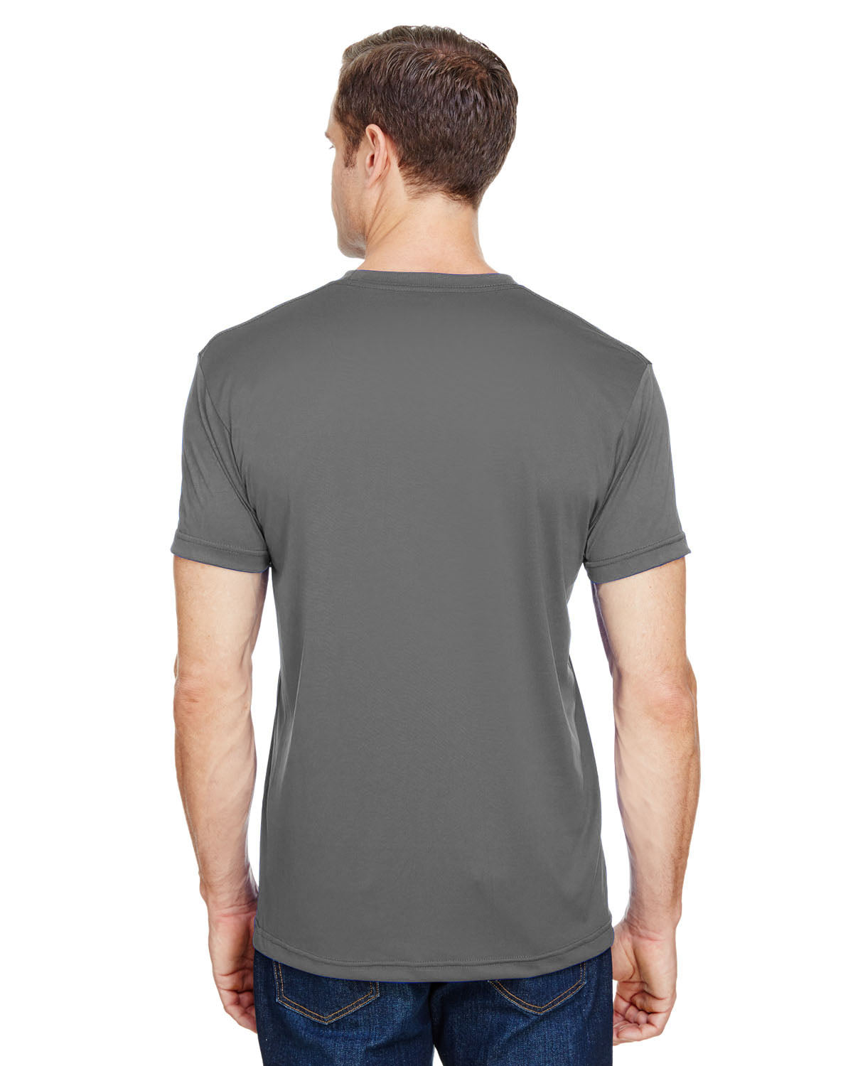 Unisex Polyester Performance T-Shirt - Charcoal