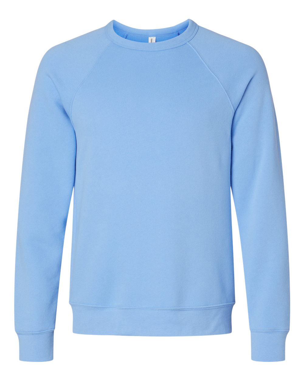 Unisex Sponge Fleece Raglan Sweatshirt - Carolina Blue