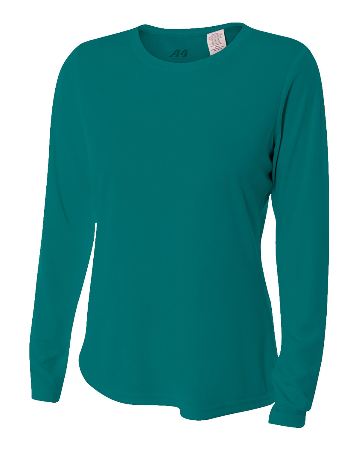 Women's Long Sleeve Cooling Performance Crew Shirt - Teal