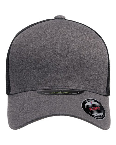 Flexfit 5511UP Melange Heather/ Black — front