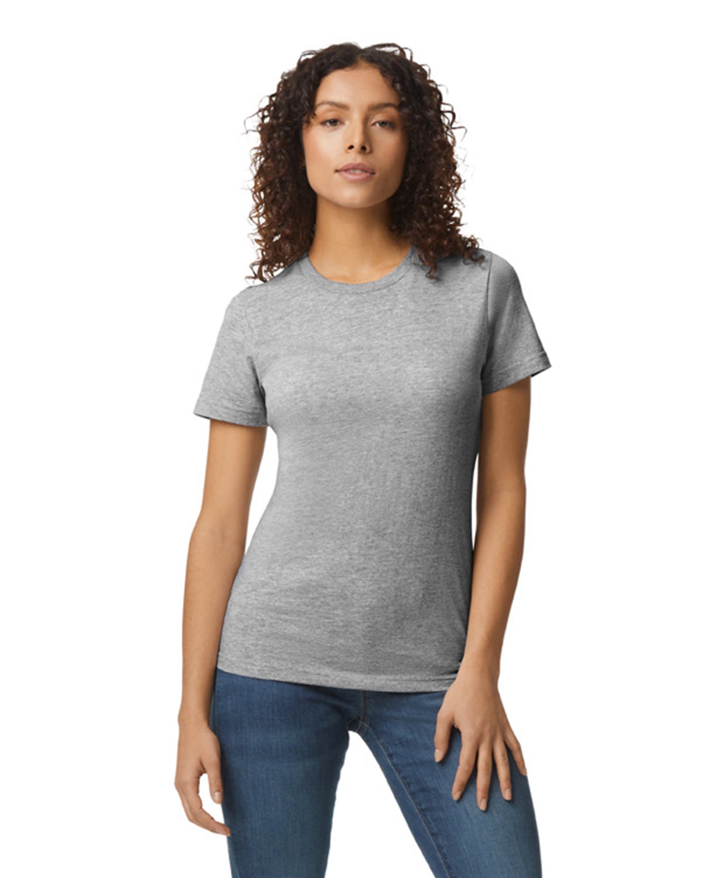 Softstyle Midweight Women's T-Shirt - Sport Grey