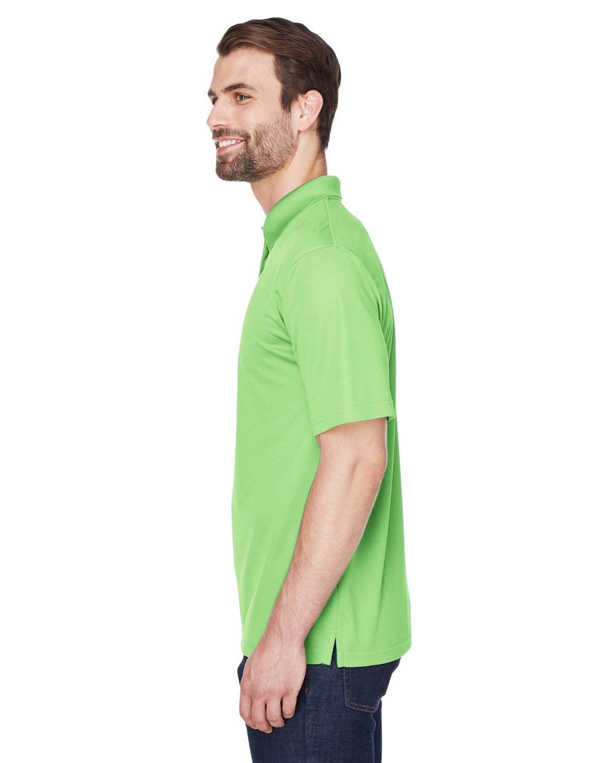 Men's Cool & Dry Mesh Piqué Polo - Light Green