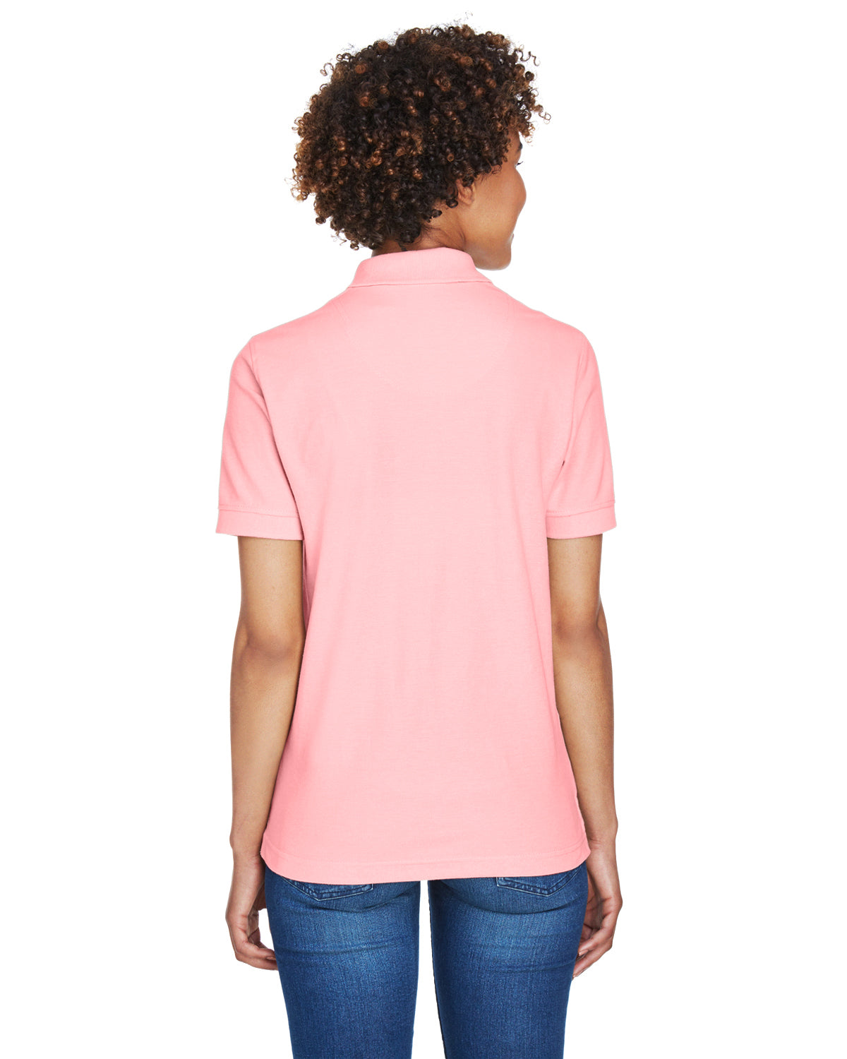 Women's Whisper Piqué Polo - Pink