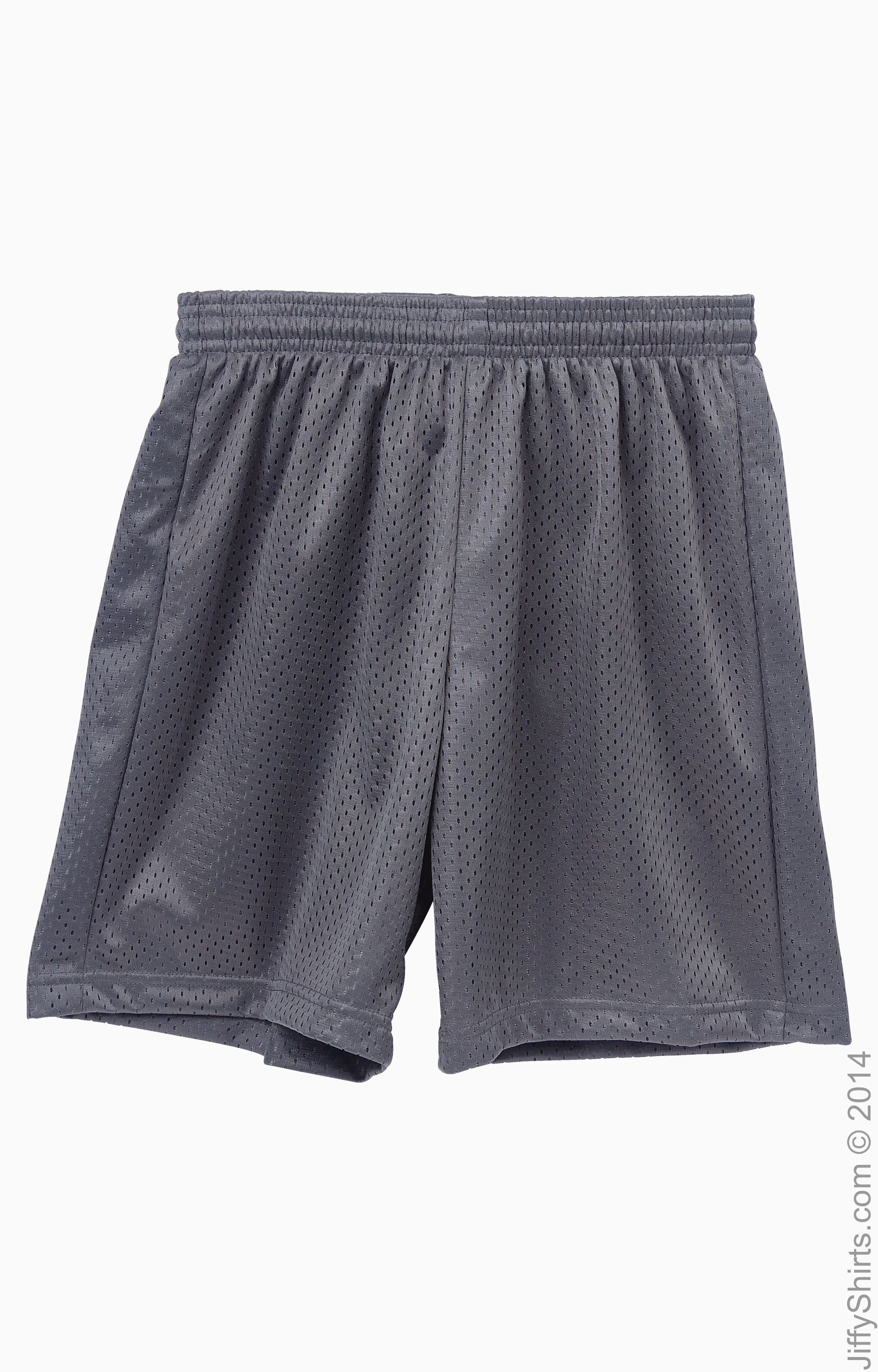 Youth Six Inch Inseam Mesh Short - Graphite