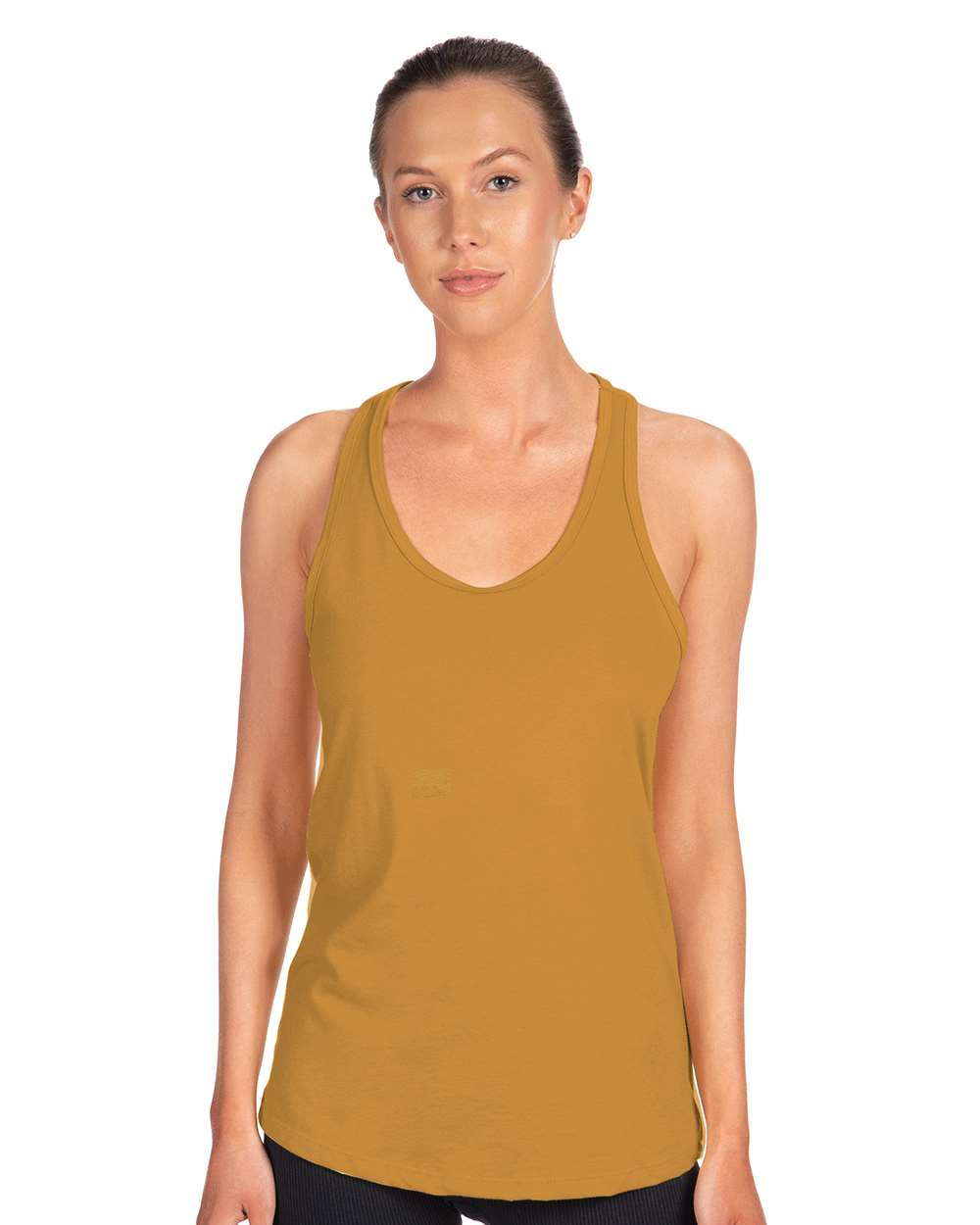 Women's Ideal Racerback Tank - Antique Gold