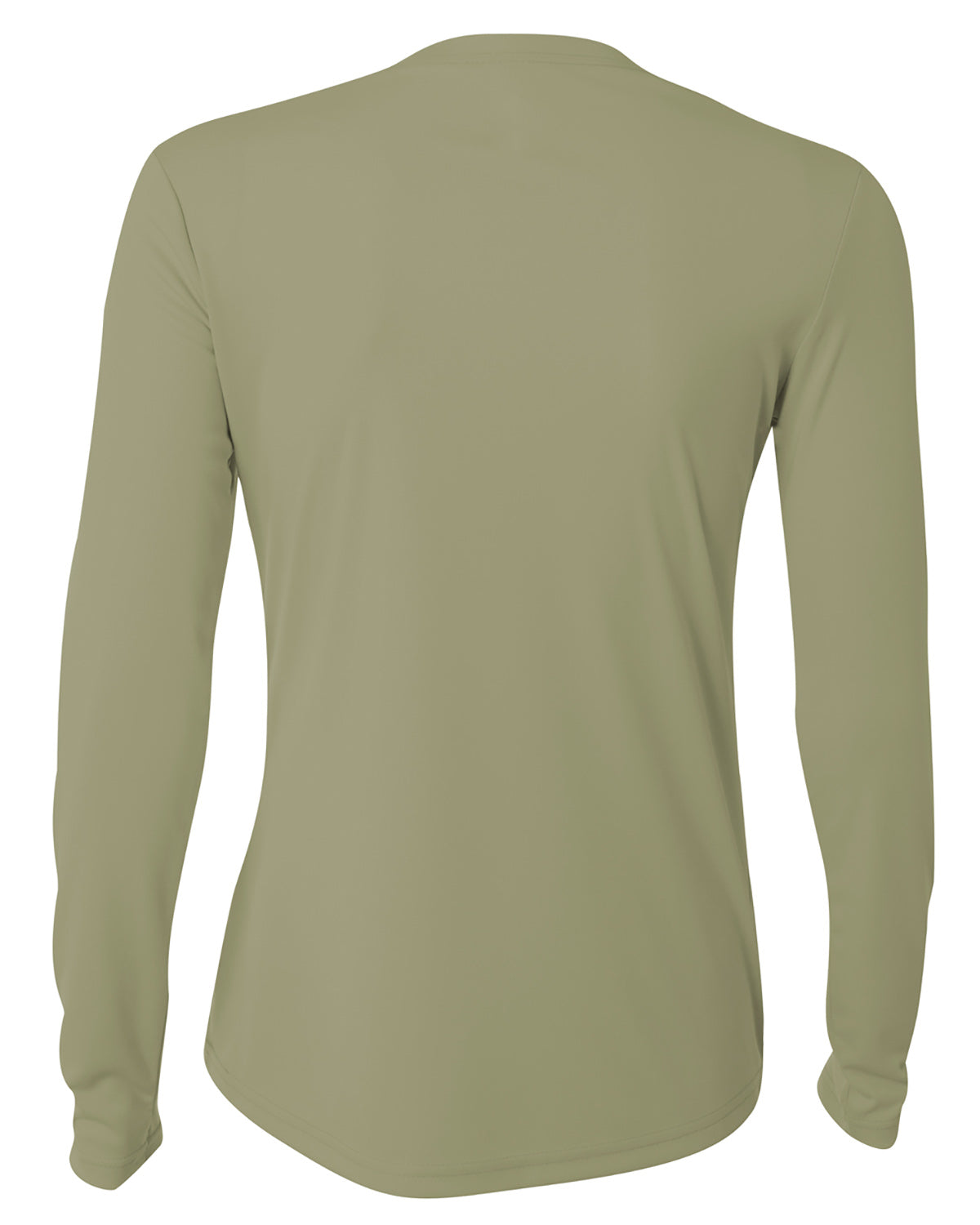 Women's Long Sleeve Cooling Performance Crew Shirt - Olive