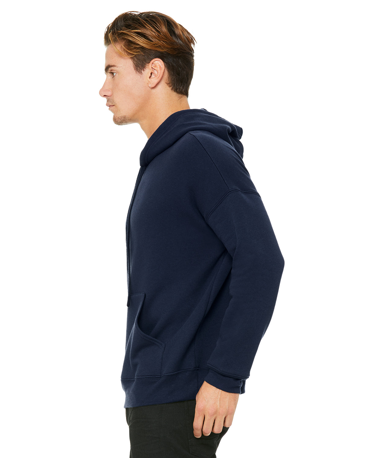 Unisex Sponge Fleece Pullover DTM Hoodie - Navy
