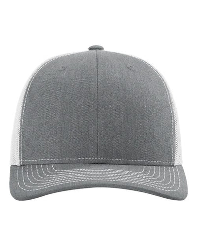 Richardson 112 Heather Grey/ Light Grey — front