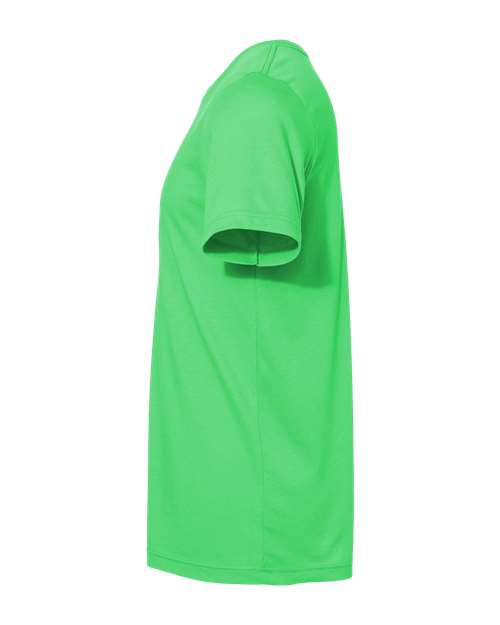BELLA + CANVAS 3001 Synthetic Green — direct side