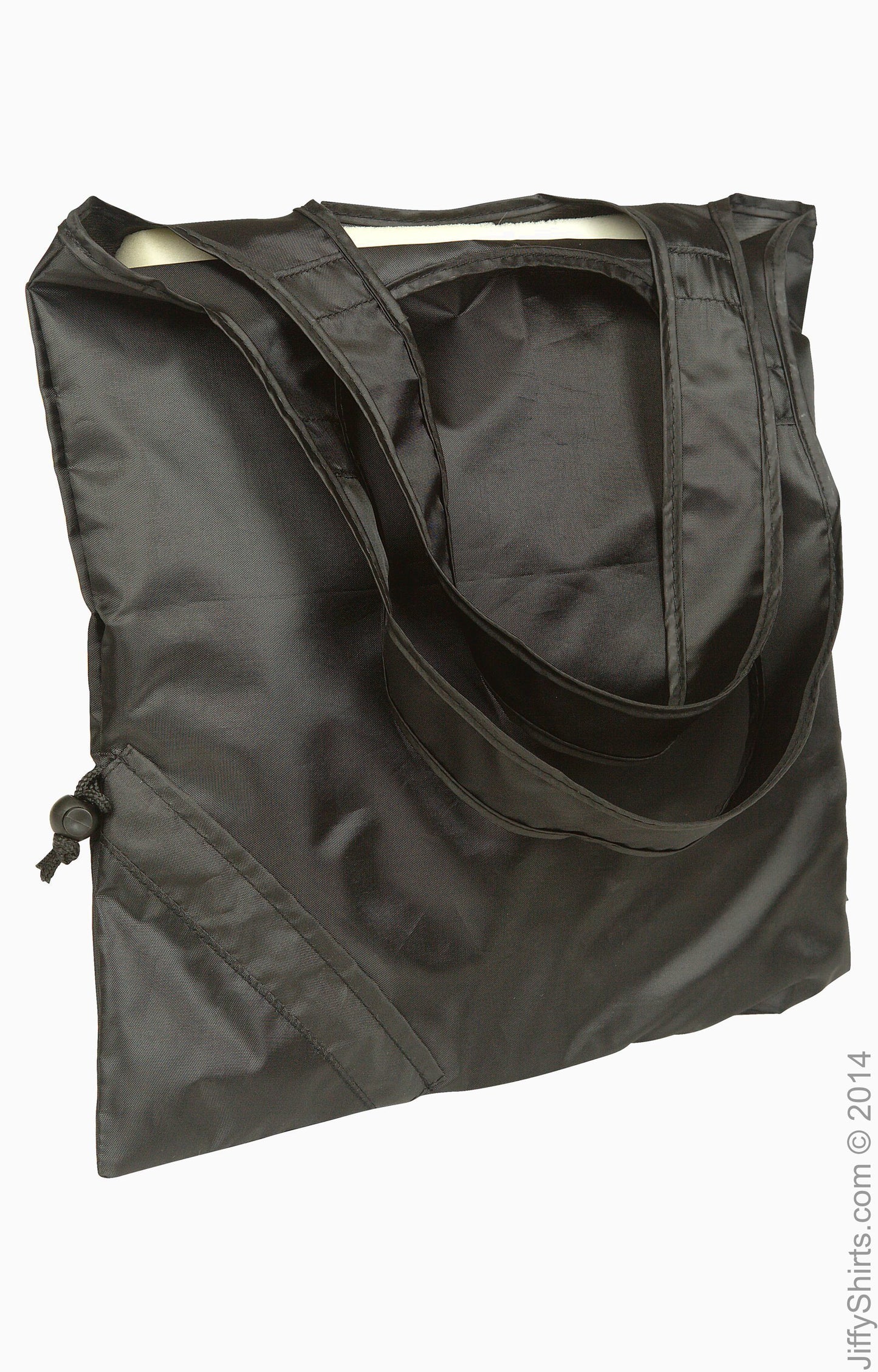 Latitiudes Foldaway Shopper Tote - Black