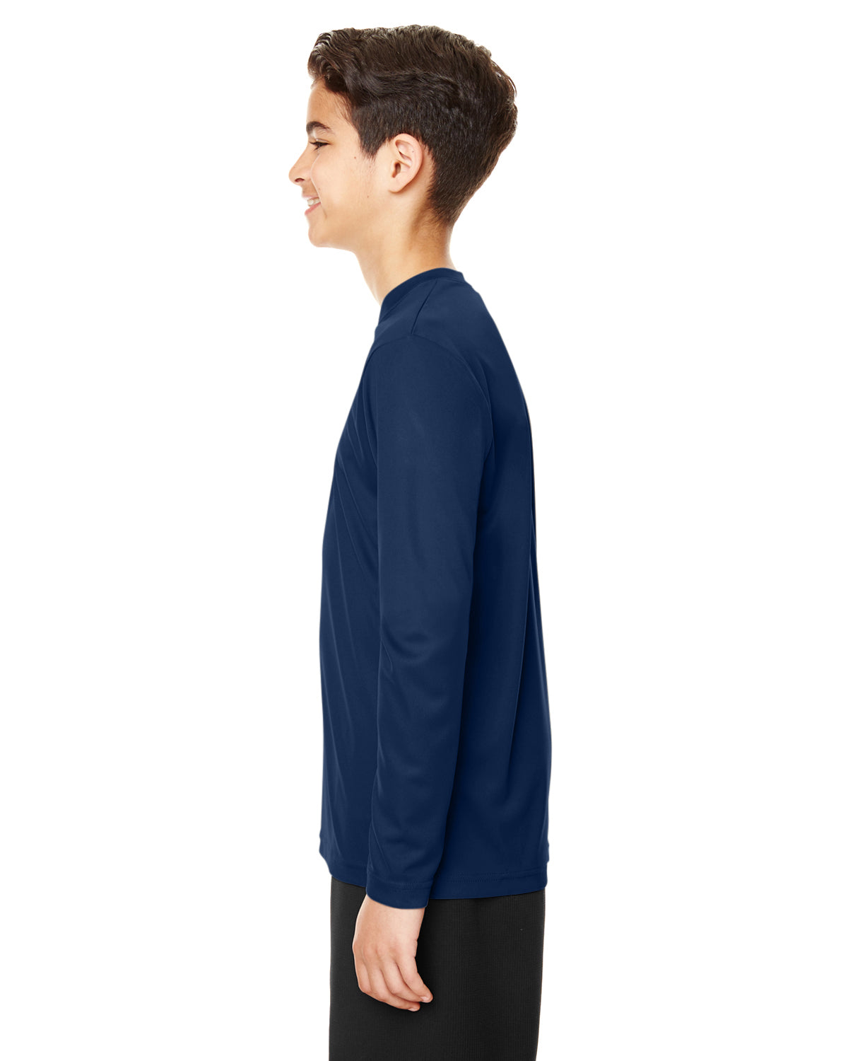 Youth Zone Performance Long-Sleeve T-Shirt - Sport Dark Navy