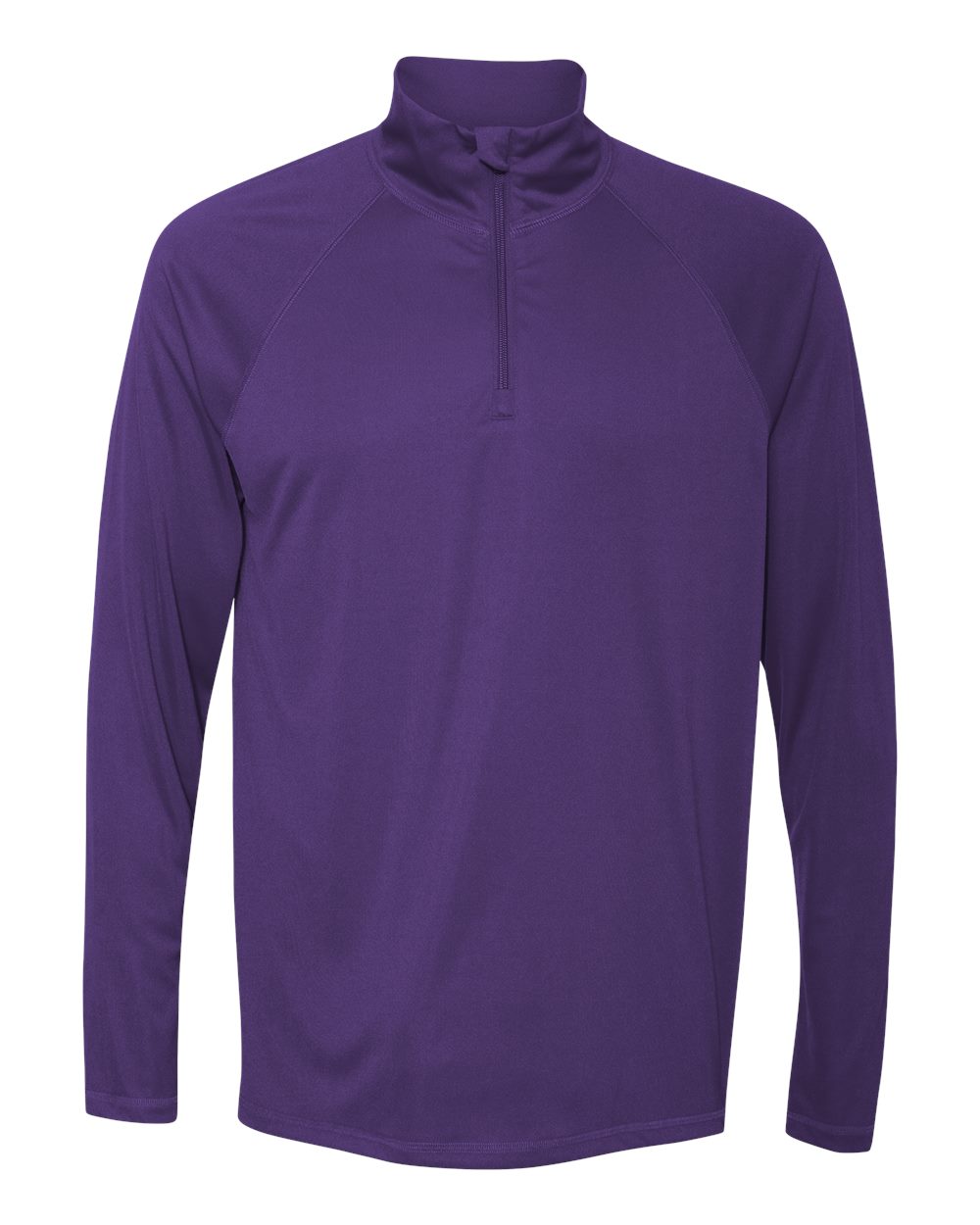 Unisex Quarter-Zip Lightweight Pullover - Sport Purple