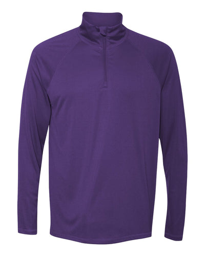 Unisex Quarter-Zip Lightweight Pullover - Sport Purple