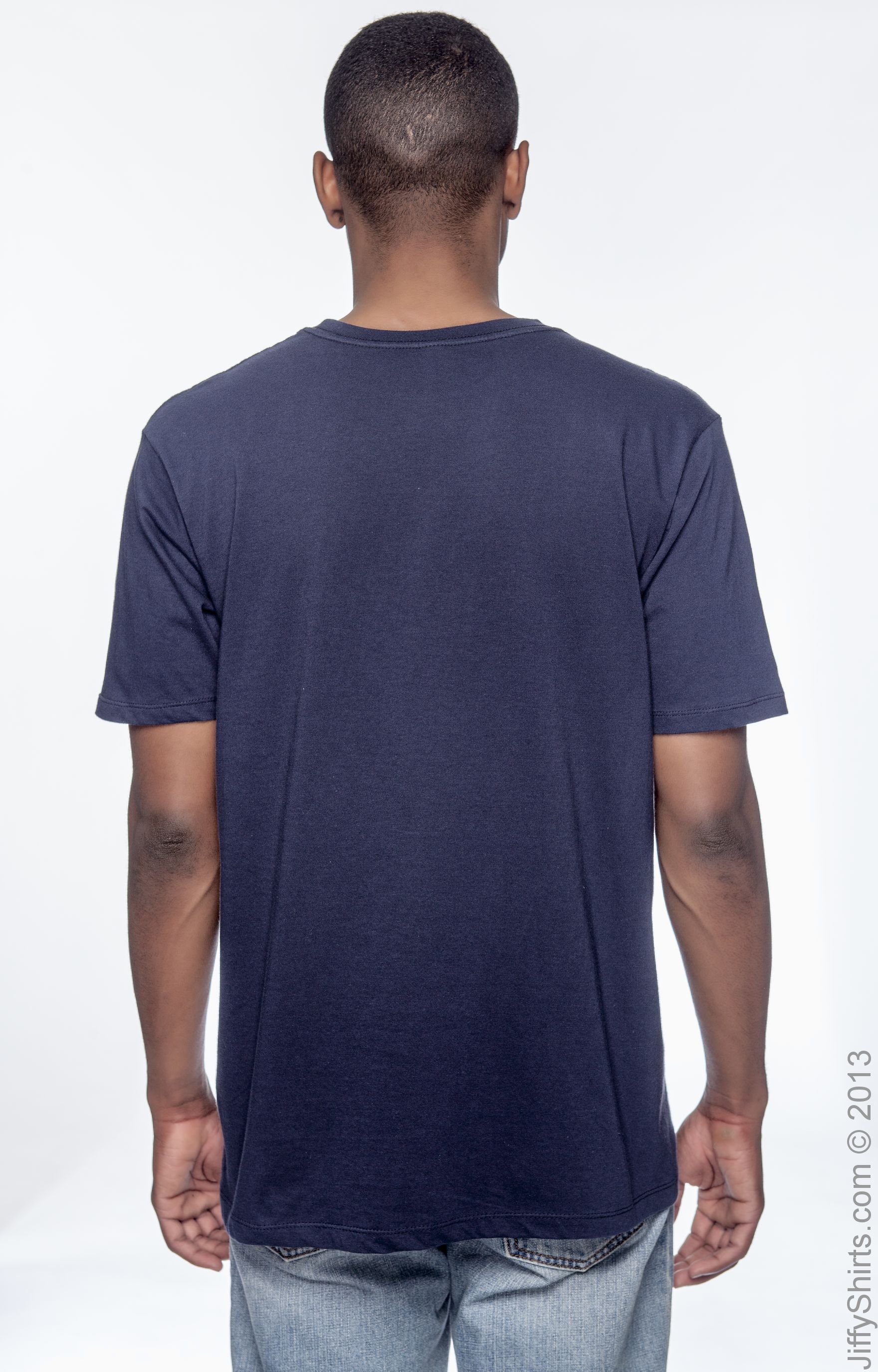 Men's Ringspun Fashion T-Shirt - Navy