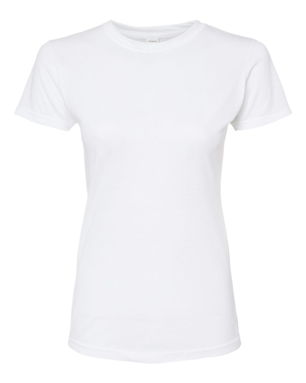 Women's Poly-Rich Slim Fit Tee - White