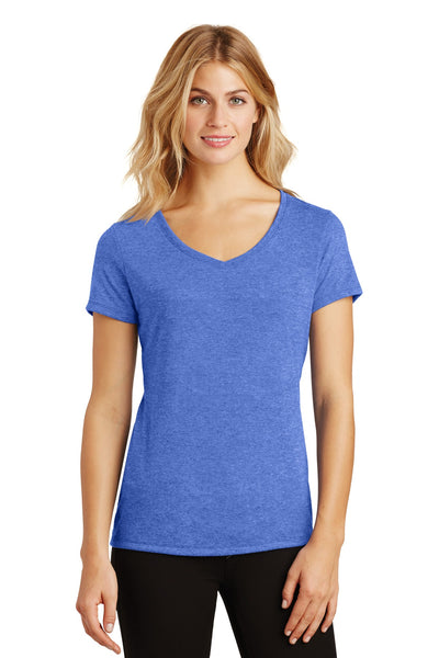 Women's Perfect Tri V-Neck Tee - Royal Frost