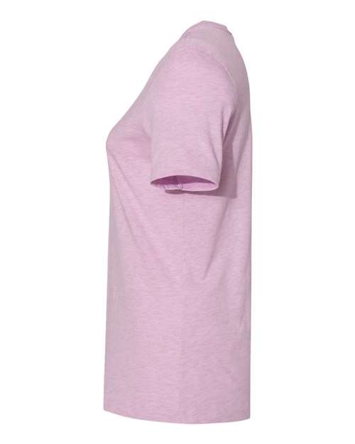 BELLA + CANVAS 6400CVC Heather Prism Lilac — direct side