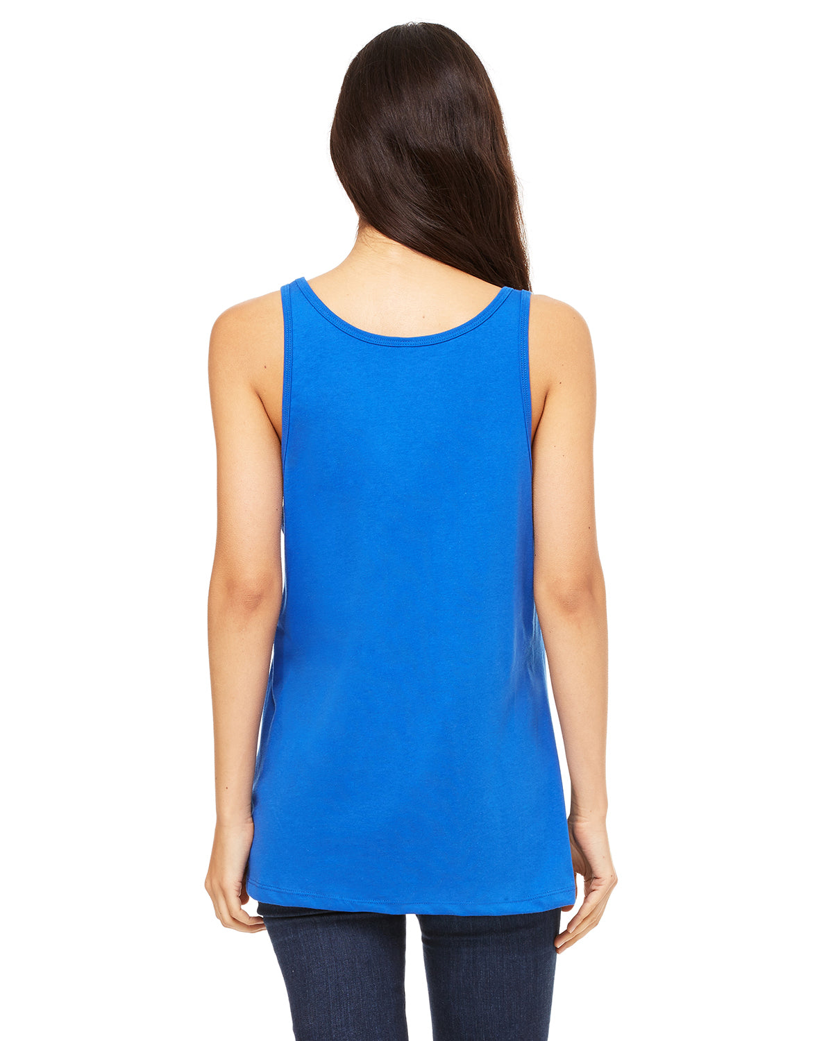 Women's Relaxed Jersey Tank - True Royal