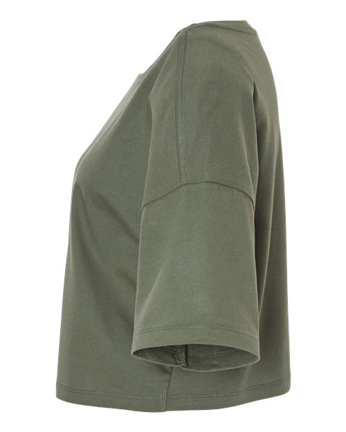 BELLA + CANVAS 6482 Military Green — direct side