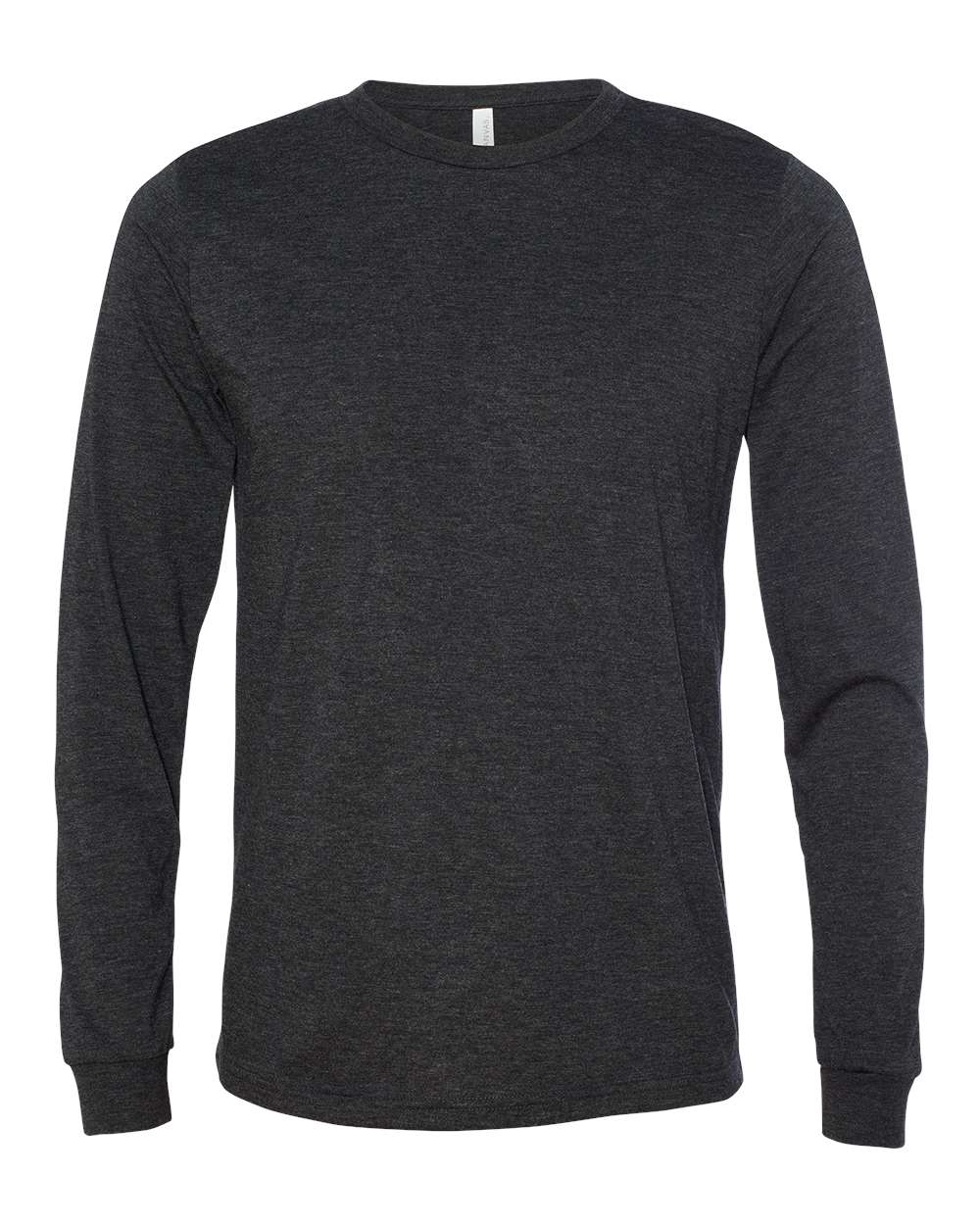 Unisex Jersey Long-Sleeve T-Shirt - Charcoal Black Triblend