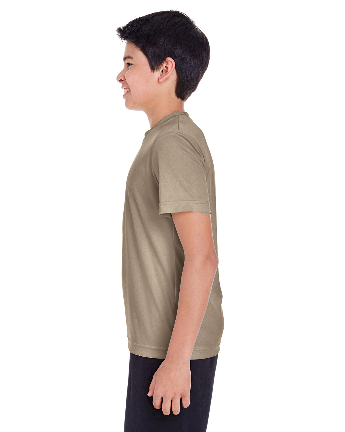 Youth Zone Performance T-Shirt - Desert Khaki