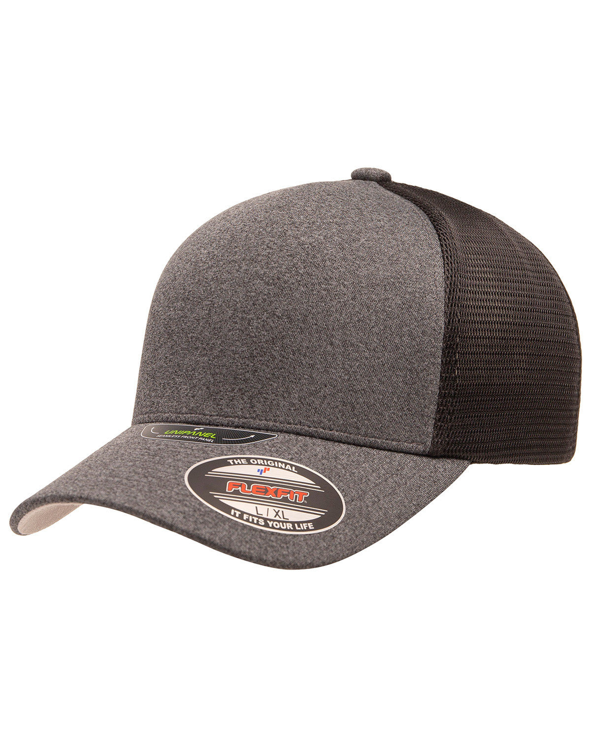 Flexfit Unipanel Cap - Dark Gray / Black