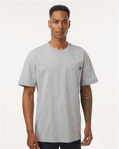 Dickies WS50-D Heather Grey — on model front