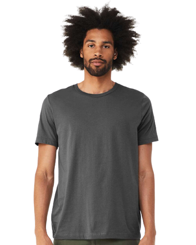 Unisex Heather CVC T-Shirt - Solid Asphalt Blend