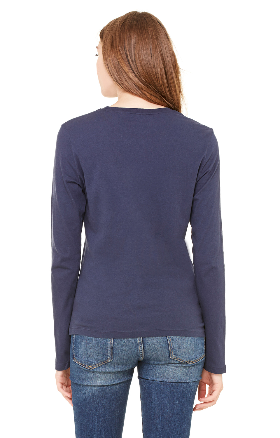 Women's Jersey Long-Sleeve T-Shirt - Navy