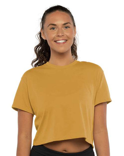 Next Level 1580 Antique Gold — on model front
