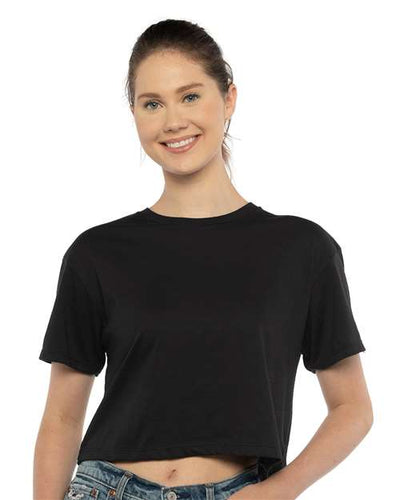 Next Level 1580 Black — on model front