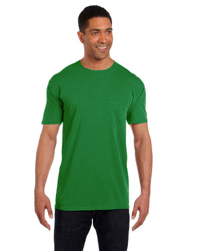 Unisex Heavyweight RS Pocket T-Shirt - Clover