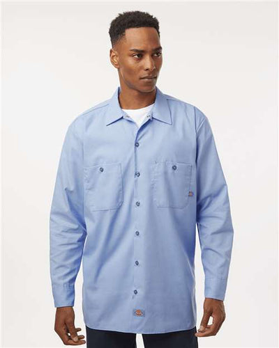 Dickies L535 Light Blue — on model front