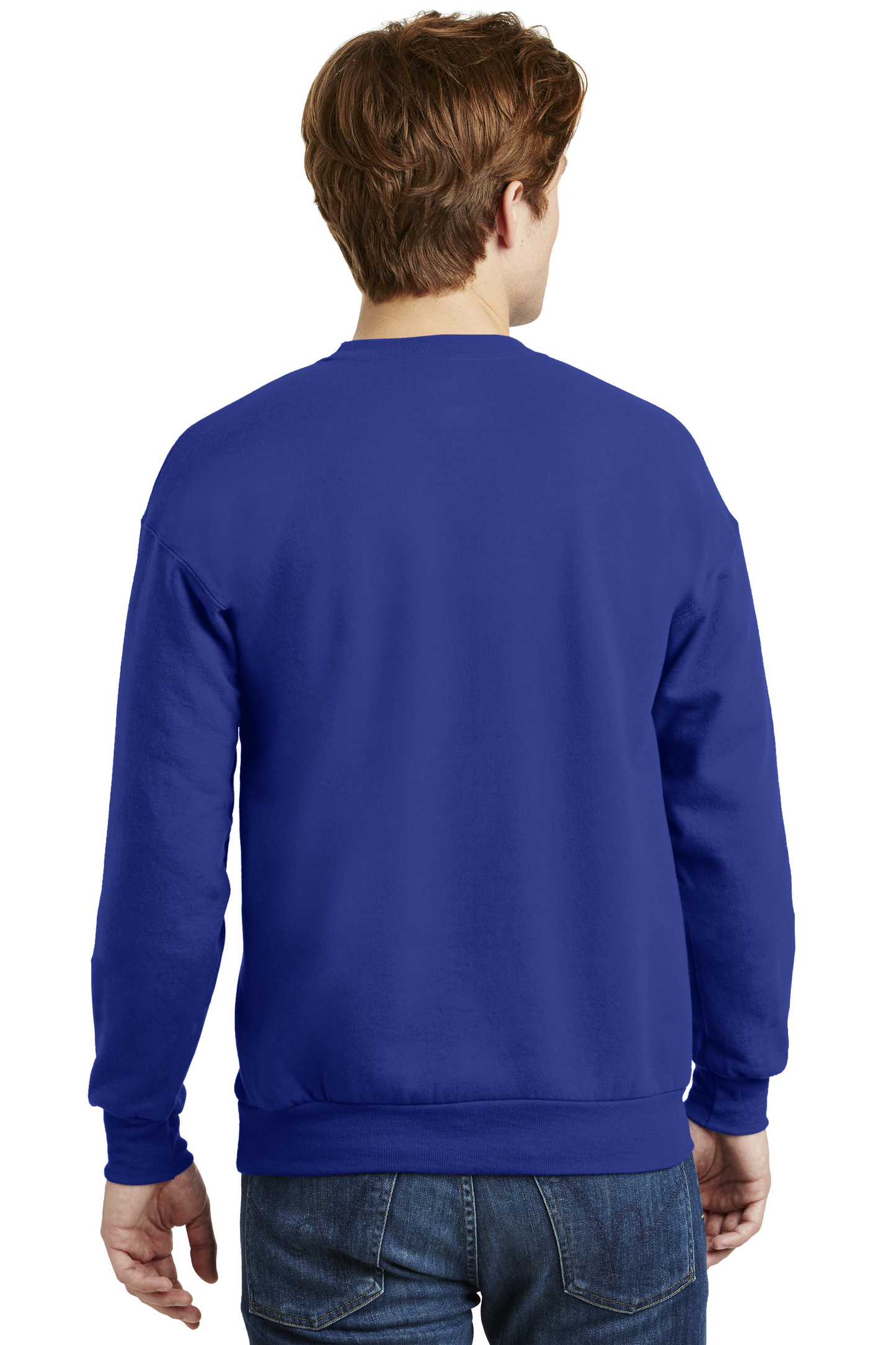 Unisex Ecosmart® 50/50 Crewneck Sweatshirt - Deep Royal