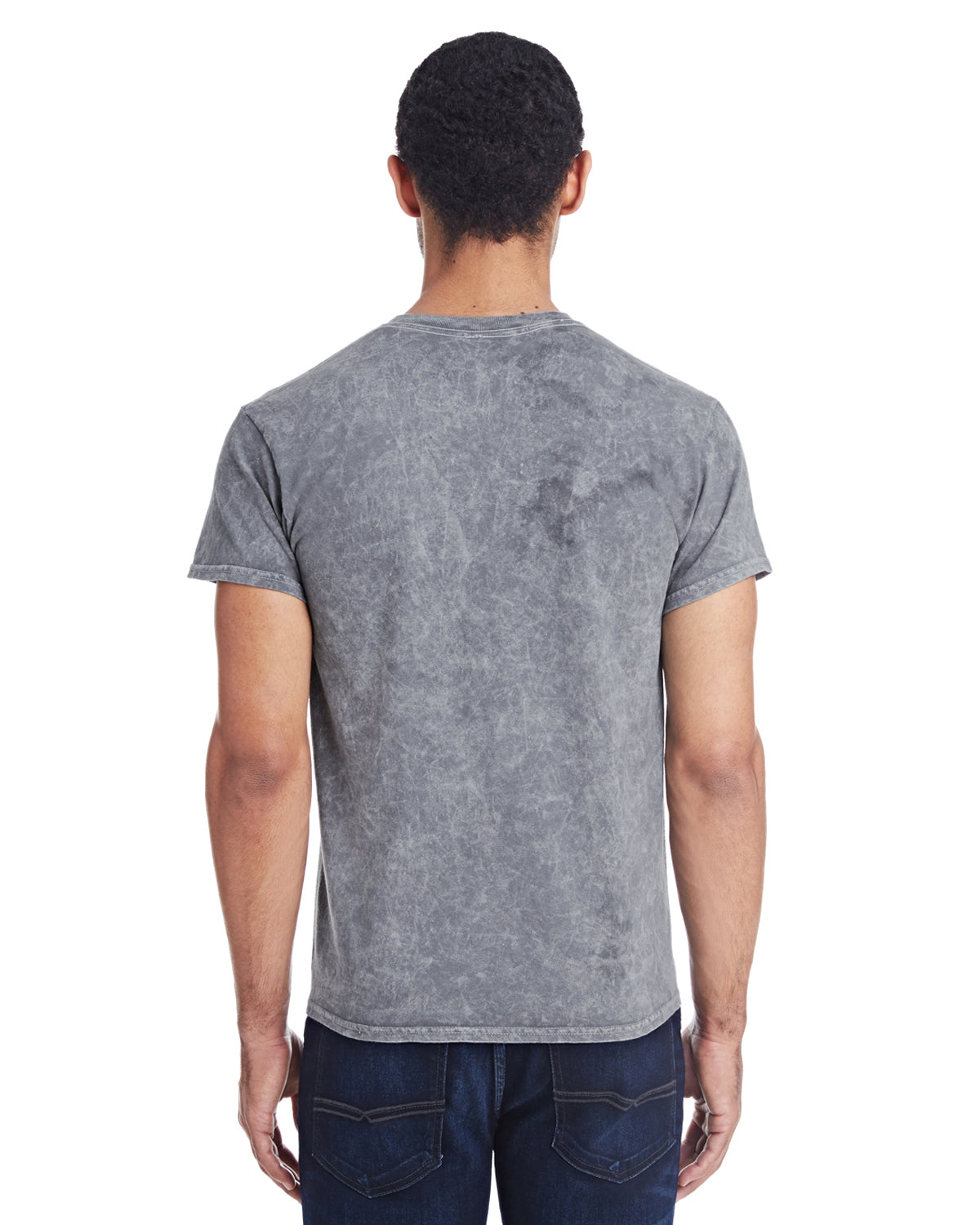 Unisex 100% Cotton Vintage Wash T-Shirt - Mineral Gray