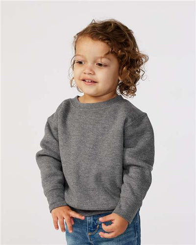 Rabbit Skins 3317 Granite Heather — on model front