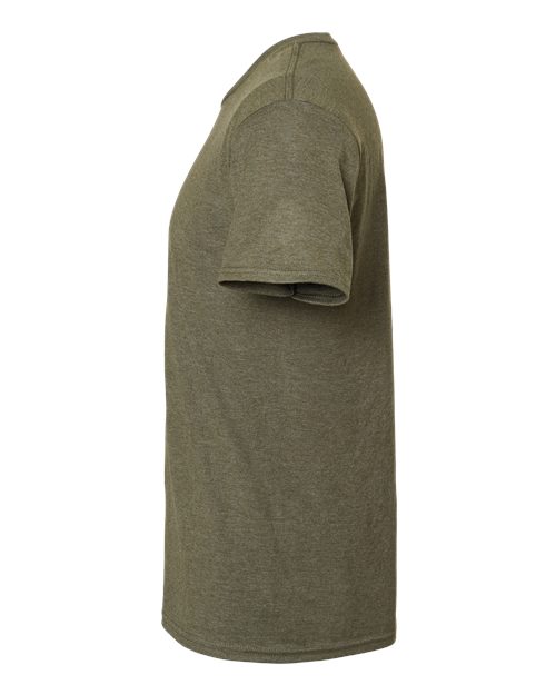 Hanes 4980 Military Green Heather — direct side