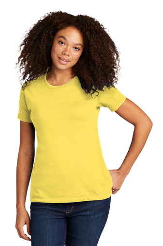 Women's Boyfriend T-Shirt - Vibrant Yellow