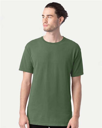 ComfortWash by Hanes GDH100 Moss — on model front