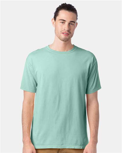 ComfortWash by Hanes GDH100 Honeydew — on model front