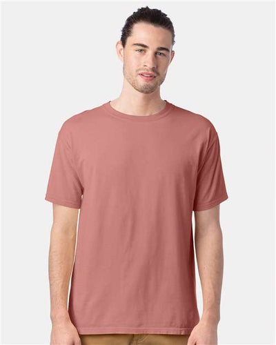 ComfortWash by Hanes GDH100 Mauve — on model front