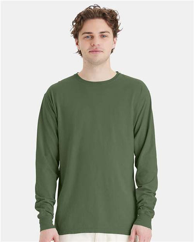 ComfortWash by Hanes GDH200 Moss — on model front