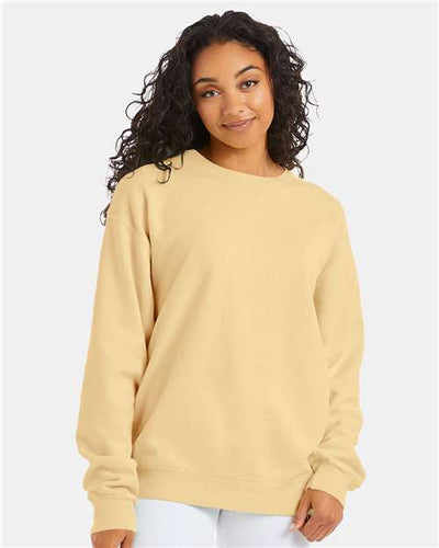 ComfortWash by Hanes GDH400 Summer Squash Yellow — on model front