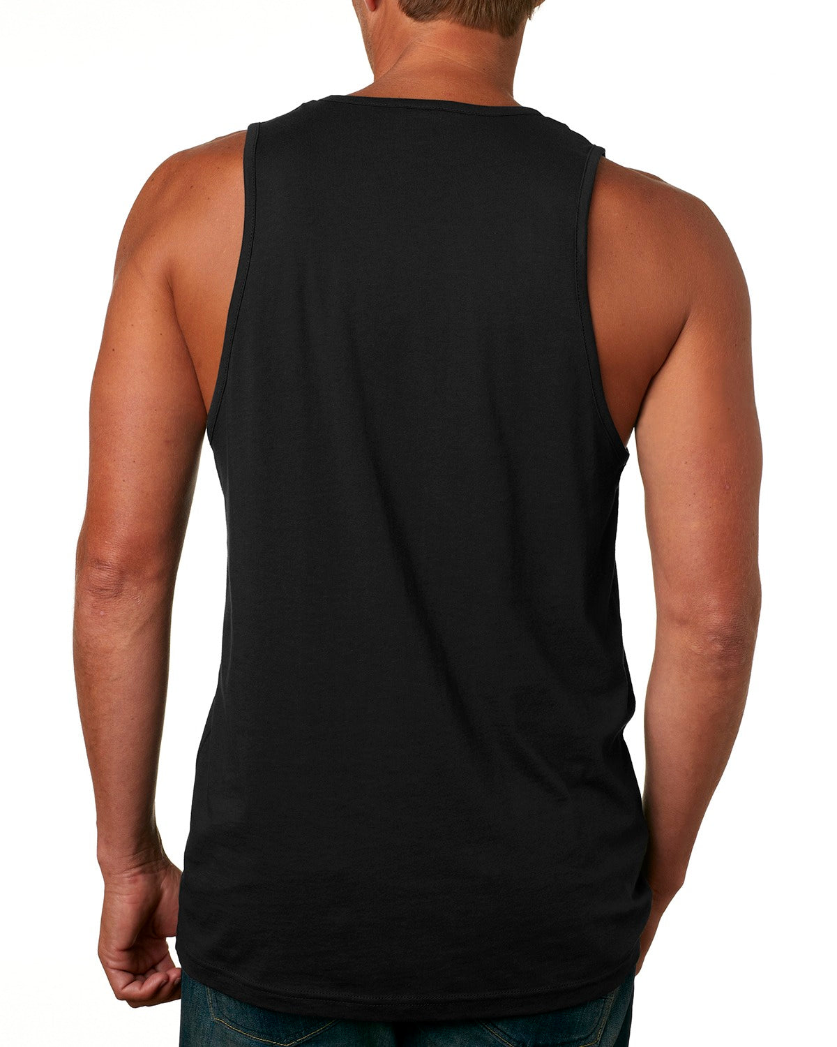 Men's Cotton Tank - Black