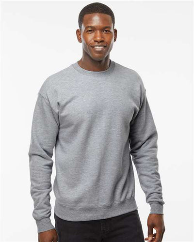 Hanes RS160 Light Steel — on model front