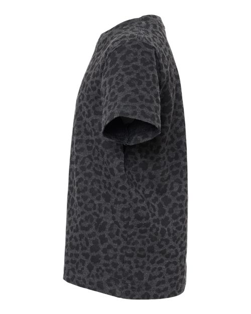 Rabbit Skins 3321 Black Leopard — direct side